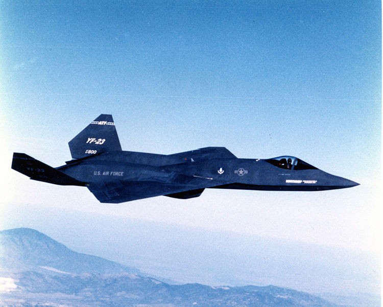 YF-23 là mẫu thử nghiệm công nghệ tiêm kích tàng hình được Tập đoàn Northrop và McDonnell Douglas phát triển từ cuối những năm 1980 trong chương trình tiêm kích chiến thuật tiên tiến ATF của Không quân Mỹ. Đối thủ của YF-23 trong chương trình ATF là YF-22 do Lockheed phát triển.